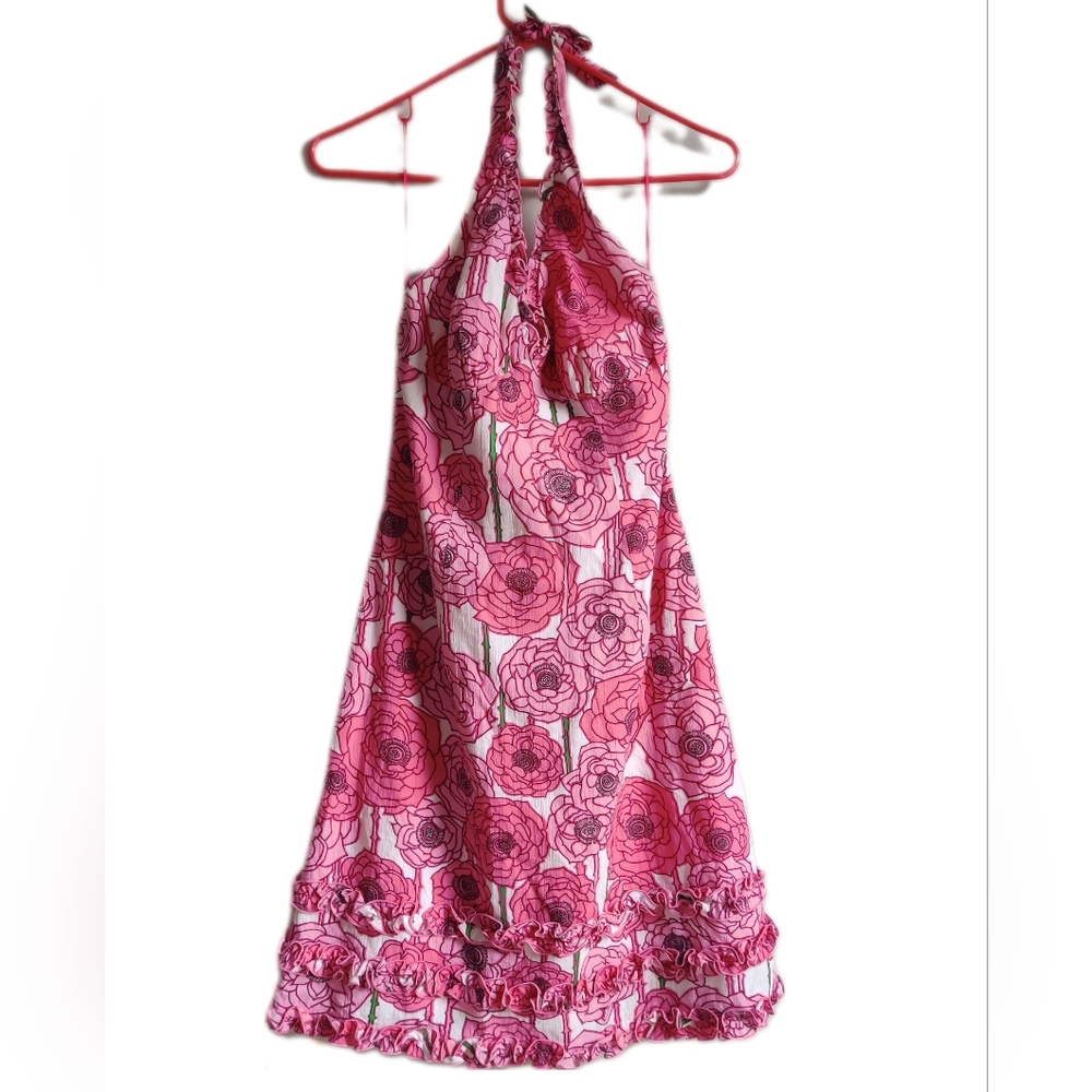 Trina Turk Halter Summer Dress